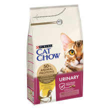 Сухой корм CAT CHOW Urinary для взрослых кошек для поддержания здоровья мочевыводящей системы, с курицей, 1,5 кг