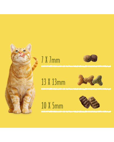 Сухий корм FRISKIES для дорослих котів, з яловичиною, куркою і овочами, 10 кг