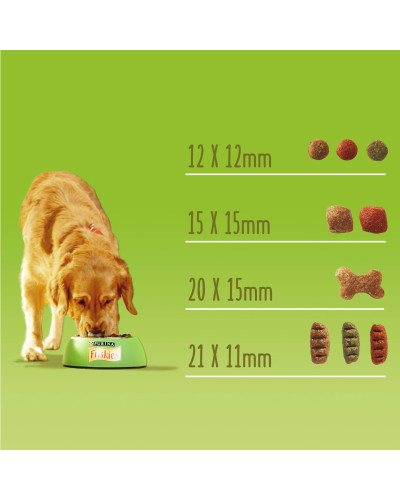 Сухий корм FRISKIES Balance для дорослих собак, з куркою, яловичиною та овочами, 10 кг