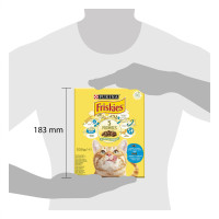 Сухий корм FRISKIES для дорослих котів, з лососем та овочами, 300 г