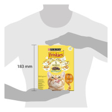 Сухий корм FRISKIES для дорослих котів, з куркою та овочами, 300 г