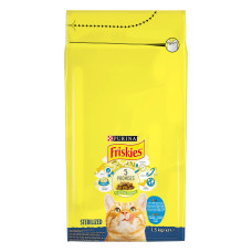 Сухий корм FRISKIES Sterilized для дорослих стерилізованих котів, з лососем, тунцем та овочами, 1,5 кг