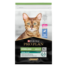 Сухий корм PRO PLAN Sterilised Adult 1+ Renal Plus для дорослих стерилізованих котів, з кроликом, 10 кг
