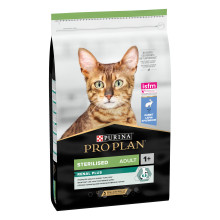 Сухой корм PRO PLAN Sterilised Adult 1+ Renal Plus для взрослых стерилизованных кошек, с кроликом, 10 кг