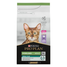 Сухой корм PRO PLAN Sterilised Adult 1+ Renal Plus для взрослых стерилизованных кошек, с индейкой, 1,5 кг