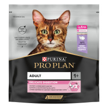 Сухий корм PRO PLAN Adult 1+ Delicate Digestion для дорослих котів з чутливою травною системою, з індичкою, 400 г