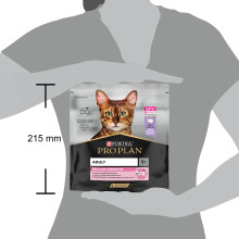 Сухий корм PRO PLAN Adult 1+ Delicate Digestion для дорослих котів з чутливою травною системою, з індичкою, 400 г