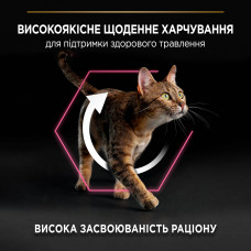 Сухий корм PRO PLAN Adult 1+ Delicate Digestion для дорослих котів з чутливою травною системою, з індичкою, 400 г