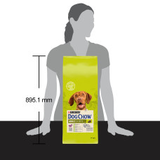 Сухой корм DOG CHOW Adult 1+ для взрослых собак, с ягненком, 14 кг