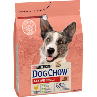 Сухой корм DOG CHOW Active Adult 1+ для взрослых собак с повышенной активностью, с курицей, 2,5 кг