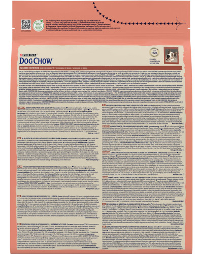 Сухой корм DOG CHOW Active Adult 1+ для взрослых собак с повышенной активностью, с курицей, 2,5 кг