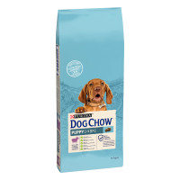 Сухой корм DOG CHOW Puppy 1 для щенков, с ягненком, 14 кг