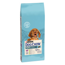 Сухой корм DOG CHOW Puppy 1 для щенков, с ягненком, 14 кг