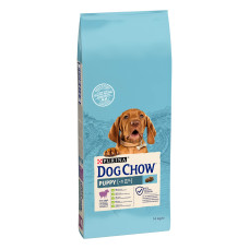 Сухий корм DOG CHOW Puppy 1 для цуценят, з ягням, 14 кг