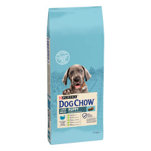 Сухой корм DOG CHOW Large Breed Puppy 2 для щенков, с индейкой, 14 кг