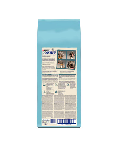 Сухий корм DOG CHOW Large Breed Puppy 2 для цуценят, з індичкою, 14 кг
