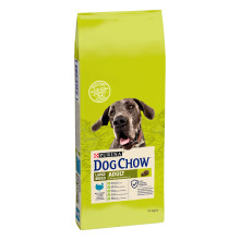 Сухой корм DOG CHOW Large Breed Adult 2+ для взрослых собак больших пород, с индейкой, 14 кг