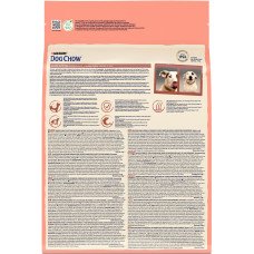 Сухой корм DOG CHOW Sensitive Adult 1+ для взрослых собак склонных к аллергии, с лососем, 2,5 кг
