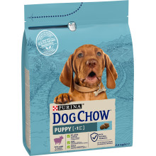 Сухий корм DOG CHOW Puppy 1 для цуценят, з ягням, 2,5 кг