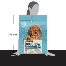 Сухий корм DOG CHOW Puppy 1 для цуценят, з ягням, 2,5 кг