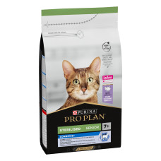 Сухий корм PRO PLAN Sterilised Senior 7+ Longevis для дорослих стерилізованих котів, з індичкою, 1,5 кг