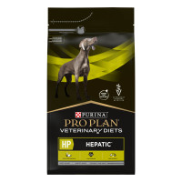 Сухой диетический корм PRO PLAN VETERINARY DIETS HP Hepatic для щенков и взрослых собак для поддержания функции печени при хронической печеночной недостаточности, 3 кг