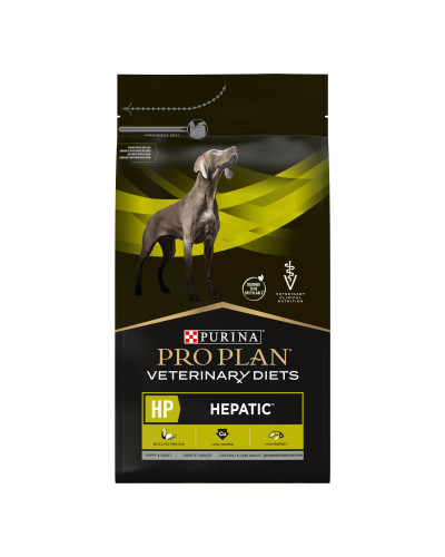 Сухой диетический корм PRO PLAN VETERINARY DIETS HP Hepatic для щенков и взрослых собак для поддержания функции печени при хронической печеночной недостаточности, 3 кг