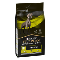 Сухой диетический корм PRO PLAN VETERINARY DIETS HP Hepatic для щенков и взрослых собак для поддержания функции печени при хронической печеночной недостаточности, 3 кг
