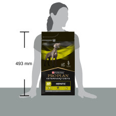 Сухой диетический корм PRO PLAN VETERINARY DIETS HP Hepatic для щенков и взрослых собак для поддержания функции печени при хронической печеночной недостаточности, 3 кг