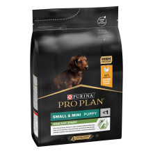 Сухой корм PRO PLAN Small and Mini Puppy 1 Healthy Start для щенков мелких пород, с курицей, 3 кг