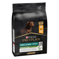 Сухий корм PRO PLAN Small and Mini Puppy 1 Healthy Start для цуценят дрібних порід, з куркою, 3 кг
