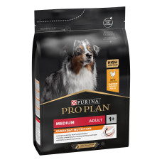 Сухий корм PRO PLAN Medium Adult 1+ Everyday Nutrion для дорослих собак середніх порід, з куркою, 3 кг