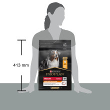 Сухой корм PRO PLAN Medium Adult 1+ Everyday Nutrion для взрослых собак средних пород, с курицей, 3 кг