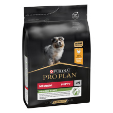 Сухой корм PRO PLAN Medium Puppy 1 Healthy Start для щенков средних пород, с курицей, 3 кг