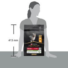 Сухой корм PRO PLAN Medium Puppy 1 Healthy Start для щенков средних пород, с курицей, 3 кг