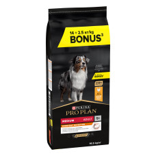 Сухий корм PRO PLAN Medium Adult 1+ Everyday Nutrion для дорослих собак середніх порід, з куркою, 16,5 кг