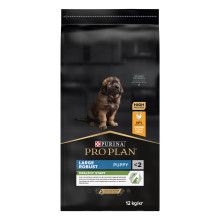 Сухой корм PRO PLAN Large Robust Puppy 2 Healthy Start для щенков больших пород массивного телосложения, с курицей, 12 кг