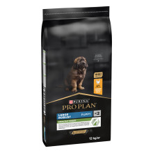 Сухой корм PRO PLAN Large Robust Puppy 2 Healthy Start для щенков больших пород массивного телосложения, с курицей, 12 кг