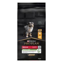 Сухой корм PRO PLAN Medium Puppy 1 Healthy Start для щенков средних пород, с курицей, 12 кг