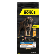 Сухий корм PRO PLAN Large Robust Adult 2+ Everyday Nutrion для дорослих собак великих порід масивної статури, з куркою, 16,5 кг