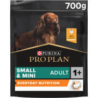 Сухий корм PRO PLAN Small and Mini Adult 1+ Everyday Nutrion для дорослих собак дрібних порід, з куркою, 700 г