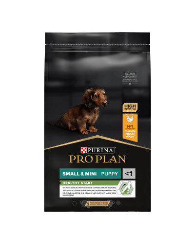 Сухой корм PRO PLAN Small &amp;amp;amp; Mini Puppy 1 Healthy Start для щенков мелких пород, с курицей, 7 кг