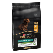 Сухой корм PRO PLAN Small and Mini Puppy 1 Healthy Start для щенков мелких пород, с курицей, 7 кг
