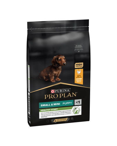 Сухой корм PRO PLAN Small &amp;amp;amp; Mini Puppy 1 Healthy Start для щенков мелких пород, с курицей, 7 кг