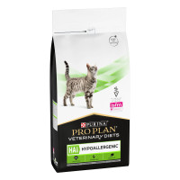 Сухий дієтичний корм PRO PLAN VETERINARY DIETS HA Hypoallergenic для дорослих котів та кошенят для зниження ознак інгредієнтної та нутрієнтної непереносимості, 1,3 кг