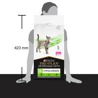 Сухий дієтичний корм PRO PLAN VETERINARY DIETS HA Hypoallergenic для дорослих котів та кошенят для зниження ознак інгредієнтної та нутрієнтної непереносимості, 1,3 кг