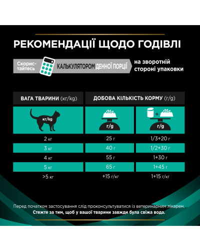 Сухий дієтичний корм PRO PLAN VETERINARY DIETS EN Gastrointestinal для кошенят та дорослих котів для зменшення розладів кишкової абсорбції та годівлі у період відновлення, одужання, 400 г