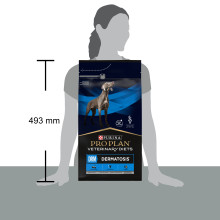 Сухий дієтичний корм PRO PLAN VETERINARY DIETS DRM Dermatosis для цуценят та дорослих собак для підтримання функції шкіри при дерматозах та надмірному випадінні шерсті, 3 кг