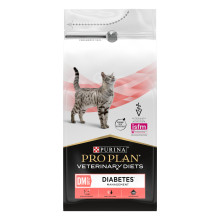 Сухий дієтичний корм PRO PLAN VETERINARY DIETS DM ST/OX Diabetes Managment для дорослих котів для регулювання надходження глюкози (цукровий діабет), 1,5 кг