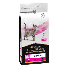 Сухий дієтичний корм PRO PLAN VETERINARY DIETS UR Urinary для дорослих котів для розчинення та зниження утворення струвітних каменів, з куркою, 1,5 кг